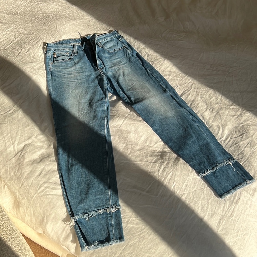Double hem AG jeans